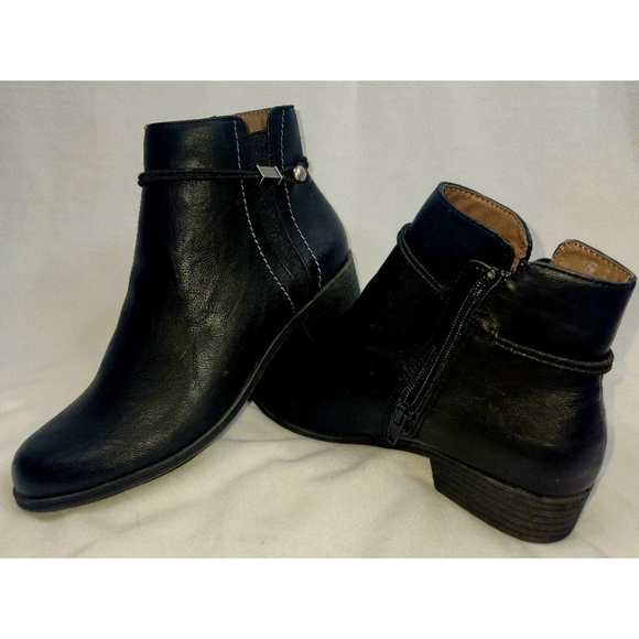 Natural Soul | Ankle boots | Women |Black | Size 7 - Picture 1 of 6
